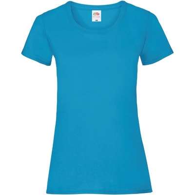Fruit of the Loom Lady-Fit Valueweight T Azure Blue – Hledejceny.cz