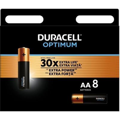 DURACELL Optimum AA 8ks 42386 – Hledejceny.cz