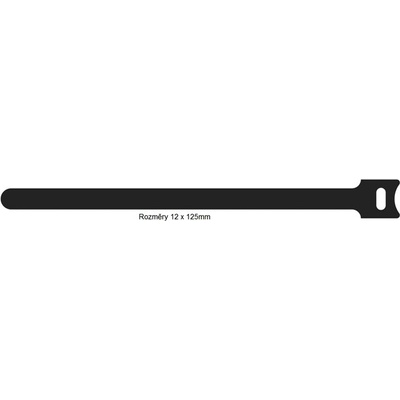 ProCab BST112 Stahovací pásek 12x125mm 10ks – Hledejceny.cz