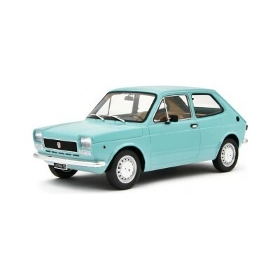 Laudoracing-Model Fiat 127 . série 1972 světle modrá 1:18