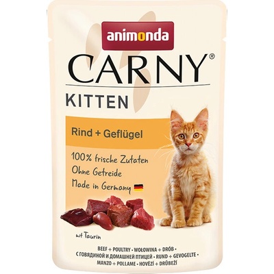 Animonda Carny Kitten hovädzie a hydina 85 g