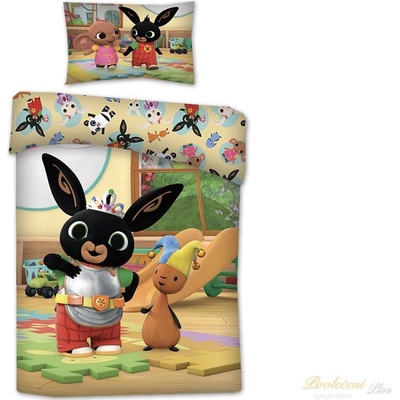 Jerry Fabrics povlečení Králíček Bing 100 x 135 cm 40 x 60 cm – Hledejceny.cz