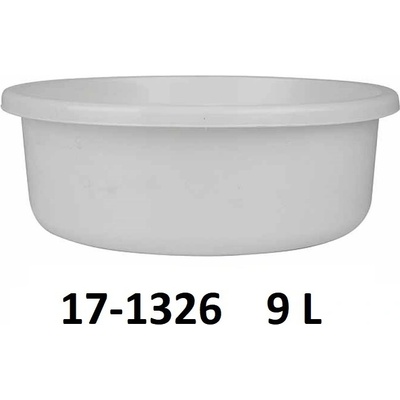 LENMAN DUNYA Mísa kulatá KLASIK 9 l 36 cm bílá 17-1326