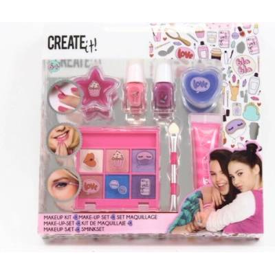 Alltoys Canenco CREATE IT! make-up súprava ružová a fialová