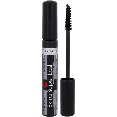 Rimmel London Fix & Protect Extra Super Lash Mascara 102 Brown Black riasenka pre predĺženie rias a objem 8 ml