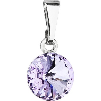 Pavona Přívěsek bižuterie se Swarovski krystaly fialový kulatý 54018.3 violet