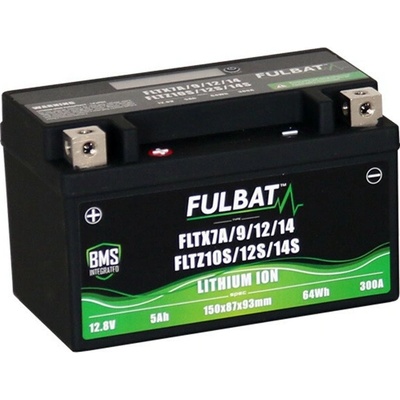 FULBAT LiFePO4 FLTX7A/9/12/14 FLTZ10S/12S/14S 12V 5Ah 300A L+