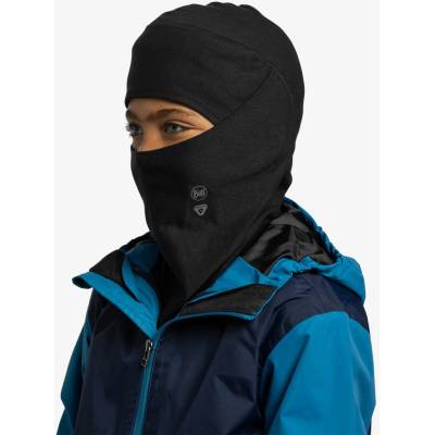 Buff Thermonet Hinged Balaclava solid black