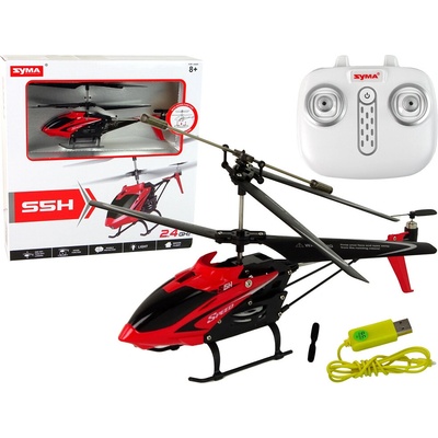 Tomido RC vrtulník SYMA S5H RTR 2,4 GHz červený