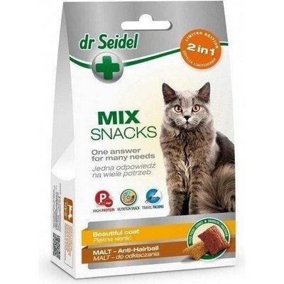 Dr. Seidel Delicacies 2v1 pre krásnu srsť 60 g