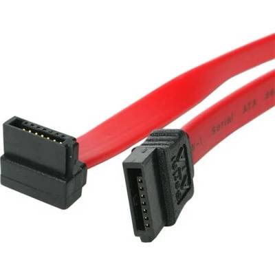 StarTech 18in SATA to Right Angle SATA Serial ATA Cable SATA18RA1