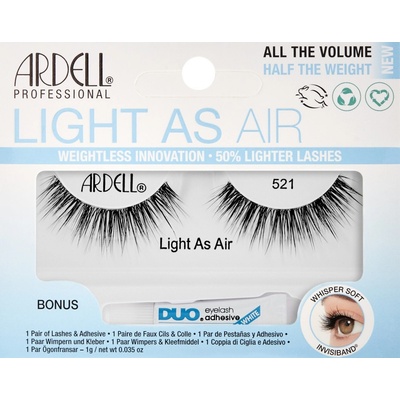 Ardell Light As Air 521 + lepidlo na riasy Duo 1 g Black