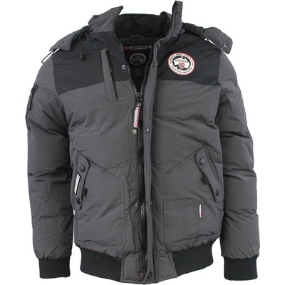 Geographical Norway bunda pánská VERTIGO zimna prešívaná s kapucňou