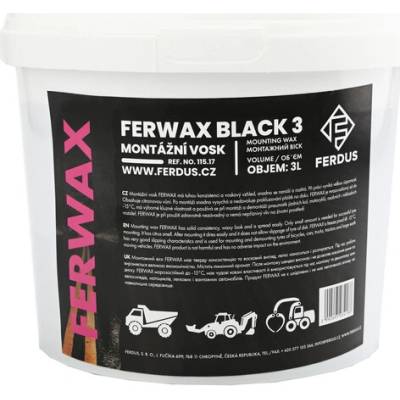Montážní vosk FERWAX BLACK 3