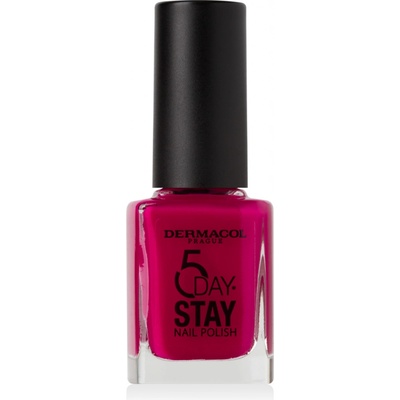 Dermacol 5 Day Stay Dlouhotrvající lak na nehty 38 Cherry Blossom 11 ml