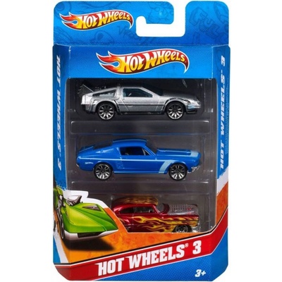 Mattel Hot Wheels Autíčka 3 ks K5904