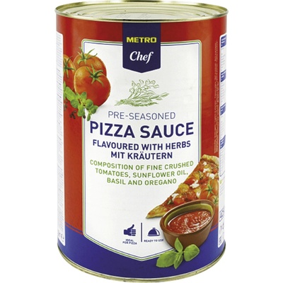 Metro Chef Omáčka na pizzu bylinky 4,1 kg