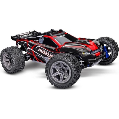 Traxxas Rustler 2BL 4WD RTR červený TRA67164-4-RED 1:10