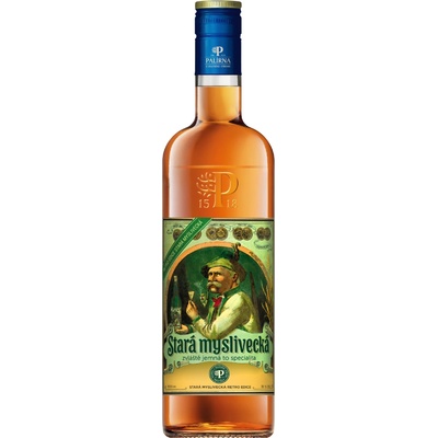Stará myslivecká Retro 38% 1 l (holá láhev)