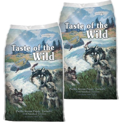 Taste of the Wild Pacific Stream Puppy 2 x 12,2 kg