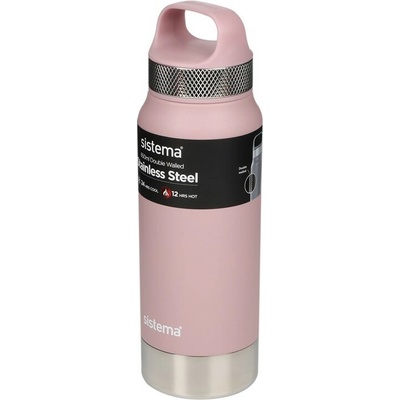 Sistema Hydrate Termoska Stainless Steel 650 ml růžová