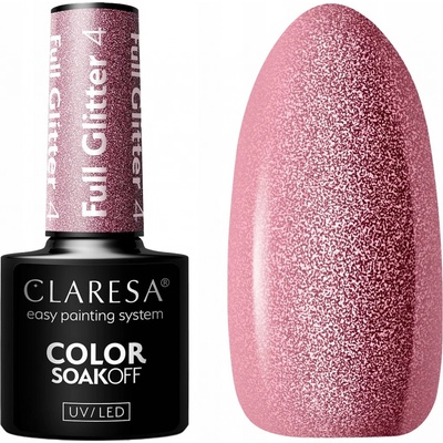 Claresa Gél lak Full Glitter 4 5 ml