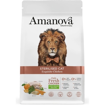Amanova Cat Sterilised Chicken & Quinoa LG 1,5 kg
