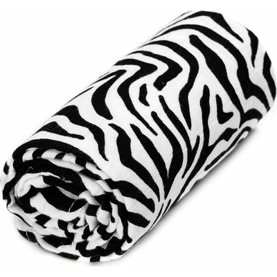 T-Tomi BIO Bambusová osuška Zebra skin 90 x 100 cm