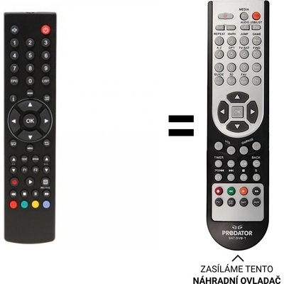 Dálkový ovladač Predátor Schwaiger DSR 496 HD CI – Hledejceny.cz