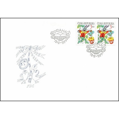 Česká pošta (1997) FDC 138 - Velikonoce