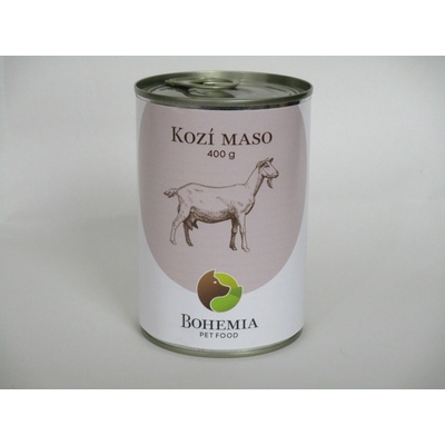 Bohemia Pet Food kozí ve vlastní šťávě 400 g