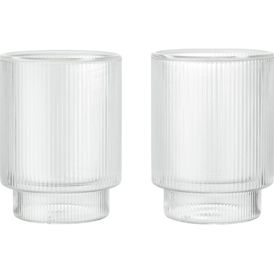 Ferm Living Sklenice Ripple Thermal 2 x 220 ml