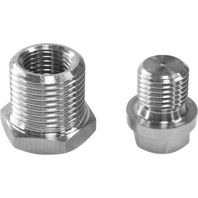 Adaptér Lambda sondy Redukce M18x1.5 - M12x1.25 + Zátka TurboWorks