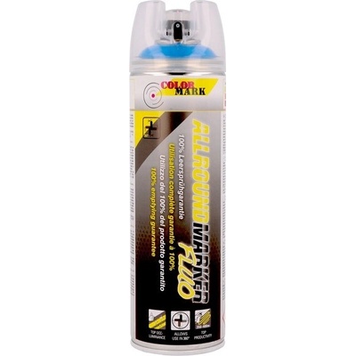 Color Mark Allroundmarker Fluo značkovací sprej 500 ml modrý