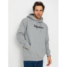 Thunder Script heather grey w/black embroidery