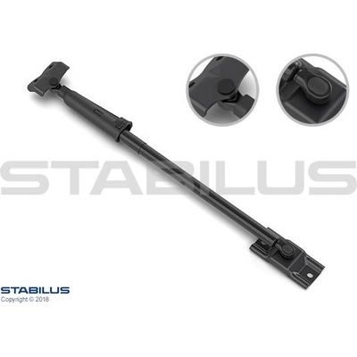Pneumatická pružina, zavazadlový / nákladový prostor STABILUS 580067 – Hledejceny.cz