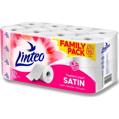 Linteo Satin 3-vrstvý 16 ks – Hledejceny.cz