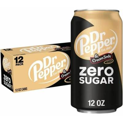 Dr Pepper Vanilla bez cukru 12 x 355 ml