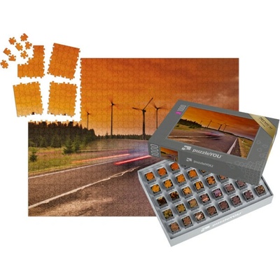 SMART SORTED® Větrné elektrárny Krušné hory Česká republika 1000 dílků