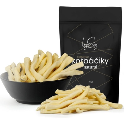 Lyopotraviny Lyofilizované korbáčiky natural 50 g