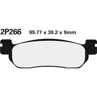 Přední brzdové destičky Nissin Yamaha XT 225 2001 - směs NS – Hledejceny.cz
