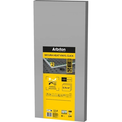 Arbiton Secura Heat Vinyl Click 5 mm 5,76 m² – Hledejceny.cz