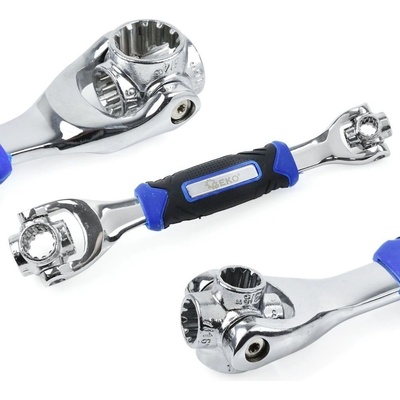 Geko Multifunkční nástrčný otočný klíč 8-19mm G15030