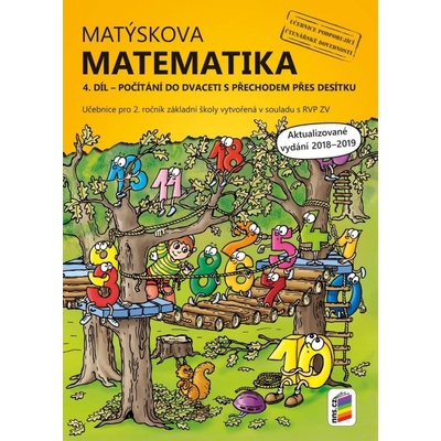 MATÝSKOVA MATEMATIKA PRO 2. ROČNÍK 4. DÍL UČEBNICE (2A-35) - Doležalová, Novotný, Novák