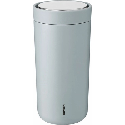Stelton To Go Click Mug termohrnek nerezová ocel plast Cloud 400 ml
