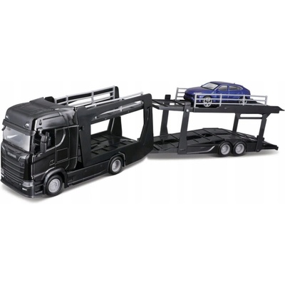 Bburago Scania 770S Black s Lamborghini Urus 1:43