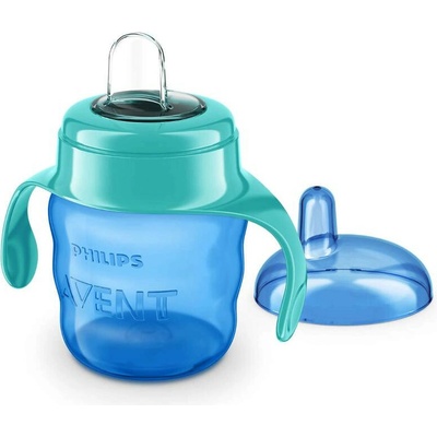 Avent pohár s náustkom SCF551/05 Ľahké pitie modrý 200 ml