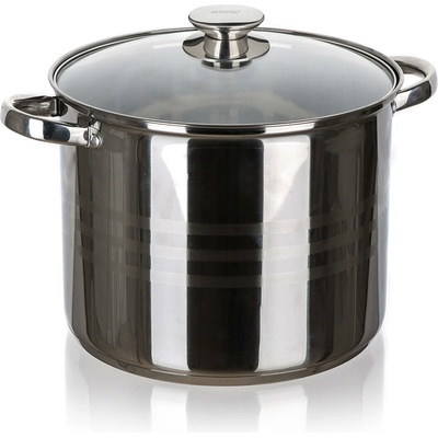 BANQUET hrnec pr.26cm 11,1l nerez LIVING + poklice sklo