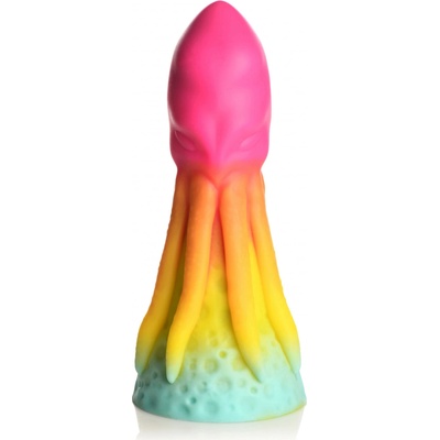 Creature Cocks King Kraken Silicone Dildo Rainbow