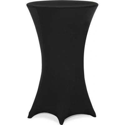 Detex Přehoz na barový stůl černý Ø 70 cm